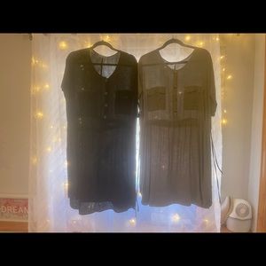 Two Tie-string dresses